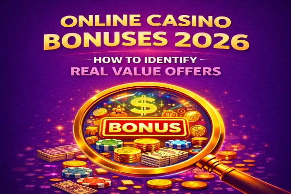 Online Casino Bonuses 2026 – How to Identify Real Value Offers
