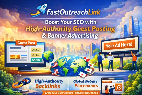 FastOutreachLink: A Complete Solution for High-Authority Guest Posting, SEO Growth, and Brand Visibility