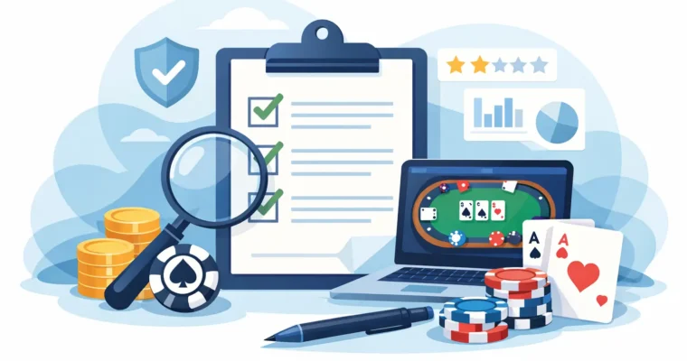 Poker Site Review Checklist Before You Play